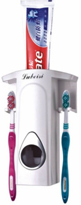 

Skys&Ray Plastic Toothbrush Holder(White, Wall Mount)