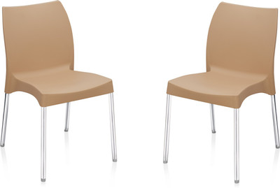 

Nilkamal Plastic Living Room Chair(Finish Color - Brown)