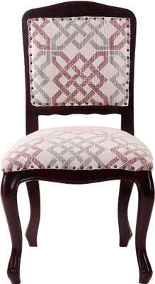 

Natural Fibres Export Fabric Living Room Chair(Finish Color - Dark Brown)