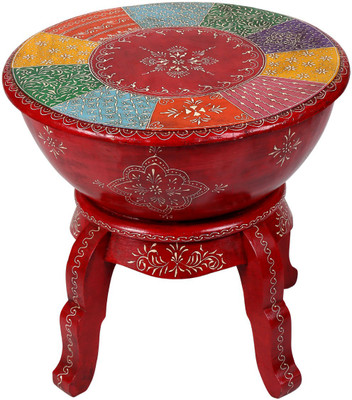 

Rajrang Kingsland Solid Wood Living Room Chair(Finish Color - Red)