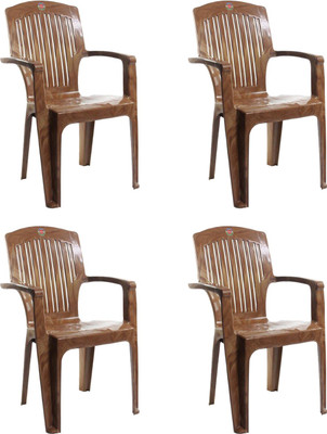 

Cello Furniture Plastic Living Room Chair(Finish Color - Sandalwood Brown)
