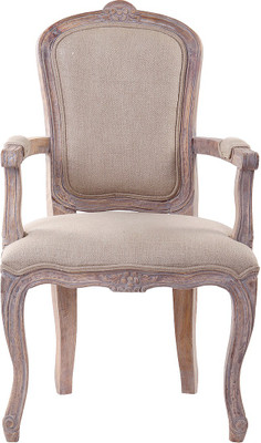 

Natural Fibres Export Fabric Living Room Chair(Finish Color - Dark Brown)