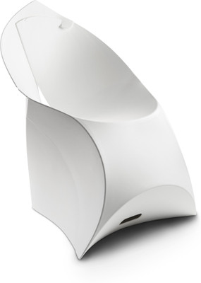 

Flux Plastic Living Room Chair(Finish Color - Pure White)