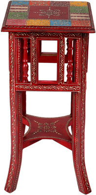 

Rajrang Kingsland Solid Wood Living Room Chair(Finish Color - Red)