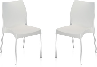 

Nilkamal Plastic Living Room Chair(Finish Color - White)