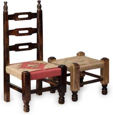 

Onlineshoppee Solid Wood Living Room Chair(Finish Color - Natural Wood)