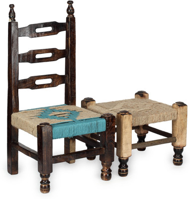 

Onlineshoppee Solid Wood Living Room Chair(Finish Color - Natural Wood)