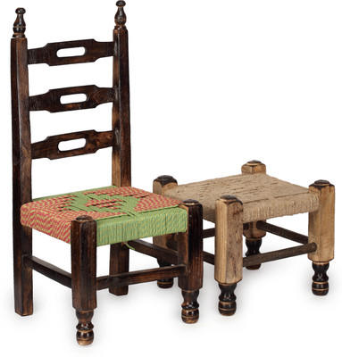 

Onlineshoppee Solid Wood Living Room Chair(Finish Color - Natural Wood)