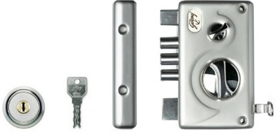 

Godrej EVVA Pentabolt 1CK Satin Nickel Lock(Silver)