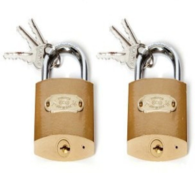 

SGB 50mm Pack Of 2 Lock(Gold)
