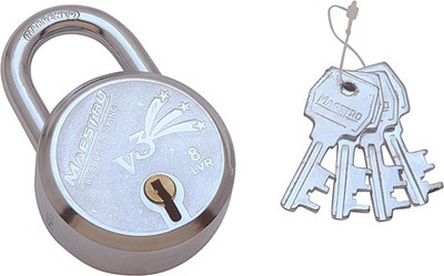 

Maestro circular Padlock(steel grey)