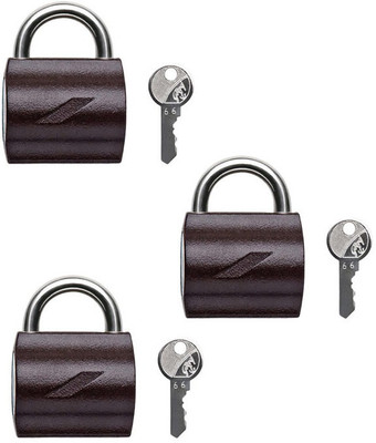 

Godrej MY LOCK PACK OF 3 Padlock(Brown)
