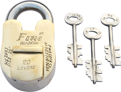 

Fine Model No 2003 Padlock(Gold)
