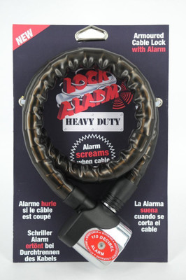 

Lock Alarm Lock - 1411 Cable Lock(Red, Black)