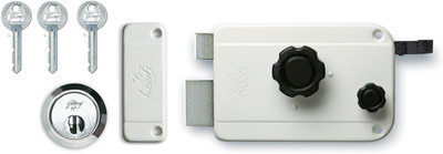 

Godrej Rim Lock Inside Opening Lock(White)