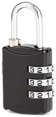 

Gauba Traders Resettable Combination Pad Lock Set of 2 locks Padlock(Multicolor)