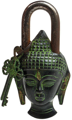 

Aakrati Metal Door Hardware Padlock(Green)