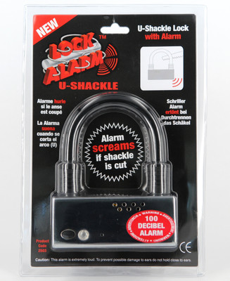 

Lock alarm U-2503 U Lock(Black & Red)
