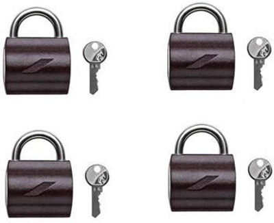 

Godrej MY LOCK PACK OF 4 (BROWN) Padlock(Brown)