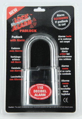 

Lock Alarm Lock 2104 Padlock(Black & Red)