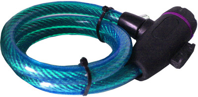 

Adraxx Unique Copyproof Keys + Cable Lock(Blue)
