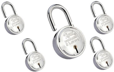 

Remi Doublock75mmpackof5 Padlock(Chrome)