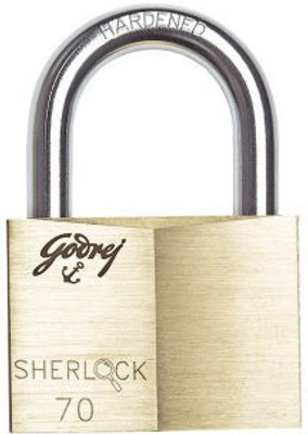 

Godrej Sherlock 70 mm (Blister) Padlock(Gold)