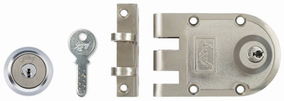 

Godrej Ultra Vertibolt Brushed Steel 2C Lock(Brown)