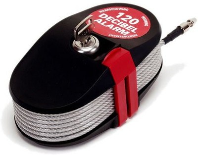 

Lock Alarm Lock 6796 Cable Lock(Red, Black)