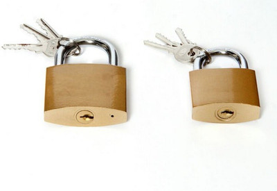 SGB 63mm & 50mm Pack Of 2 Lock(Gold)
