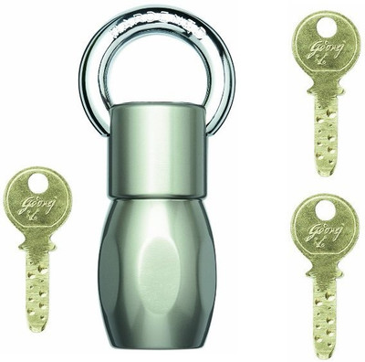

Godrej SCORPIO ULTRA LOCK 70MM (3 KEYS) Padlock(Silver)