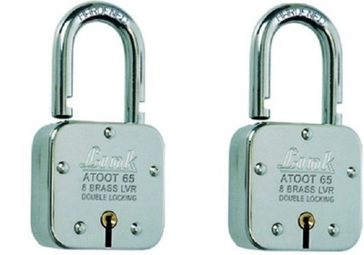 Link Atoot 65 Mm Padlock(Silver)