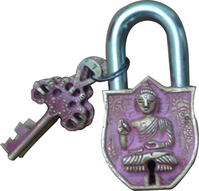 53% OFF on Aakrati Antique Finish of Gautam Buddha Figure Lock(Brown) 53% OFF on Aakrati Antique Finish of Gautam Buddha Figure Lock(Brown)