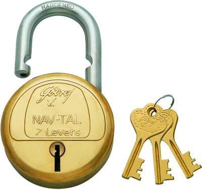 

Godrej 3292 Padlock(Gold)