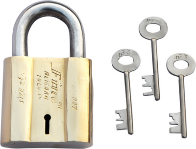 

Fine Model Number 007 Padlock(Gold)