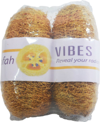 Vibes Loofah(Pack of 2, Brown)