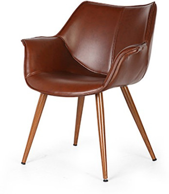 

Urban Ladder Keaton Set of 2 Leatherette Lounger(Finish Color - Brown)