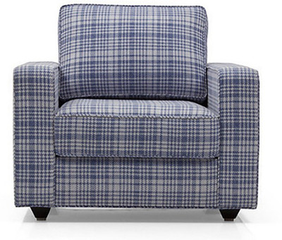 

Urban Ladder Apollo Houndstooth Fabric Lounger(Finish Color - Blue)
