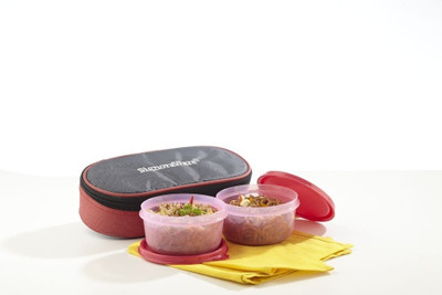 Signoraware 540 2 Containers Lunch Box(620 ml)