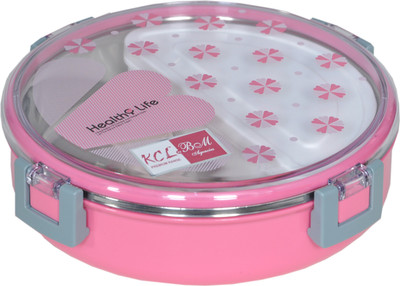

KCL Prime Thermo 1 Containers Lunch Box(700 ml), Pink