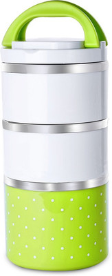 

birdy gr12 3 Containers Lunch Box(500 ml), Green
