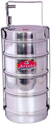 

Aristo VR627 4 Containers Lunch Box(450 ml), Silver