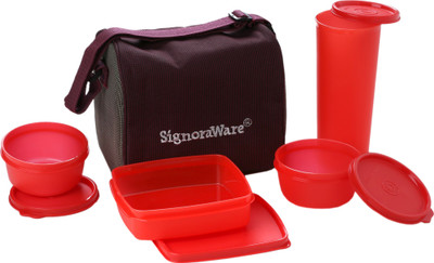 Signoraware Best Lunch Jumbo 3 Containers Lunch Box(1250 ml)