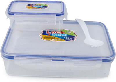 

SKI LOCK SEAL 100 CLR12 2 Containers Lunch Box(100 ml), Multicolor