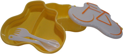 

Starmark LME-42-35-Yellow 1 Containers Lunch Box, White;yellow