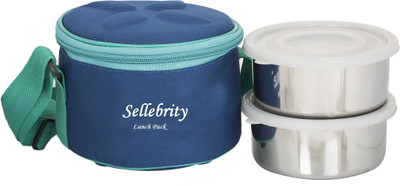 

Sellebrity 2 Round Blue Perfect 2 Containers Lunch Box(400 ml)