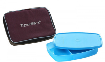 

Signoraware 507B 1 Containers Lunch Box(610 ml), Blue