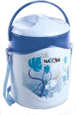 

Nayasa Zeal Blue 2 Containers Lunch Box(700 ml)
