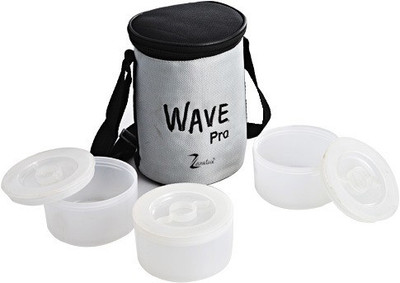 

Zanelux LB-041 3 Containers Lunch Box(900 ml), Multicolor