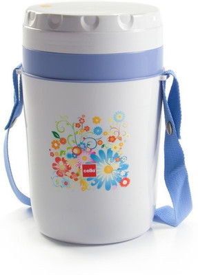 

Cello World Micra4-Gray 4 Containers Lunch Box(1000 ml)